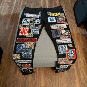 Suffer x Silence Patch Denim Pants Missing Since Thursday STYLE